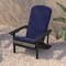 Flash Furniture SLT Gray Adirondack Chairs with Blue Cushions, 2PK 2-JJ-C14501-CSNBL-SLT-GG - alternate 10